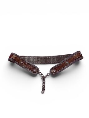 Vintage Nanni Milano Italy Studded Embellished Belt 90/36